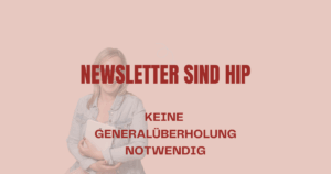Blog 9 Newsletter sind IN