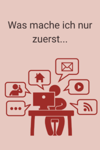 Marketing ohne Plan? Wie 4 Phasen deines Zyklus' dir die Struktur liefern, die wirklich passt 1 Chaos im Kopf. Dein natürlicher Zyklus der Frau gibt dir Struktur und Klarheit